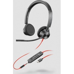 "Poly Blackwire 3325 USB-C Headset - Superior Comfort & Crystal Clear Audio | Enhance Your Productivity"
